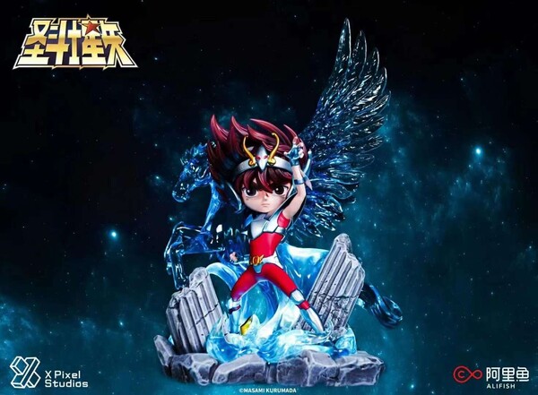 Pegasus Seiya (EX), Saint Seiya, X Pixel Studios, Pre-Painted