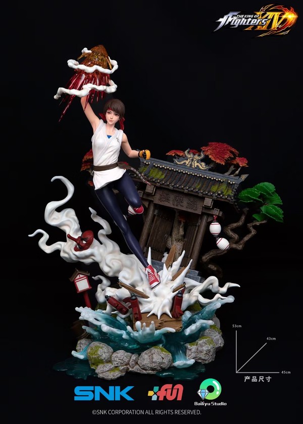 Yuri Sakazaki, The King Of Fighters XIV, Bailiyu Studio, Pre-Painted, 1/6