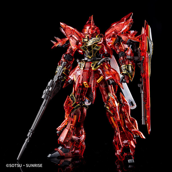 MSN-06S Sinanju (Clear Color), Kidou Senshi Gundam UC, Bandai, Model Kit