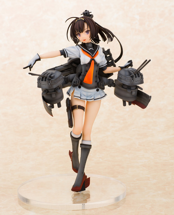 Akizuki, Choujuusenchihou-chan, Kantai Collection ~KanColle~, Aoshima, Funny Knights, Pre-Painted, 1/7, 4905083085448