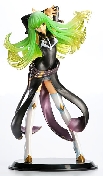 C.C. (Special Color), Code Geass - Hangyaku No Lelouch R2, Banpresto, Pre-Painted, 1/8