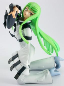 C.C. (Mysterious Face), Code Geass - Hangyaku No Lelouch, Banpresto, Pre-Painted, PVC