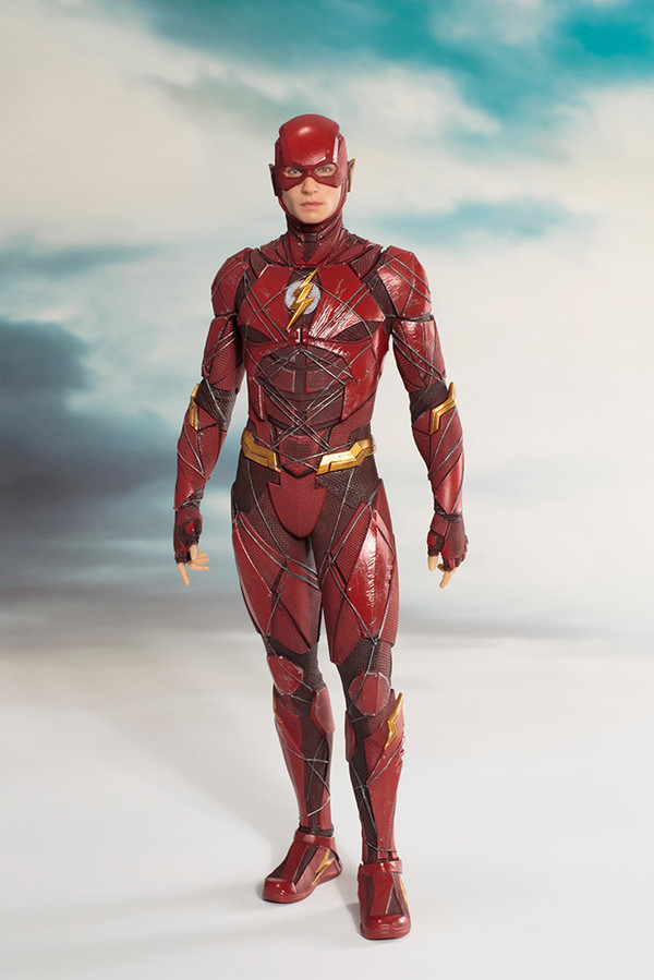 Flash, Justice League, Kotobukiya, Pre-Painted, 1/10, 4934054903641