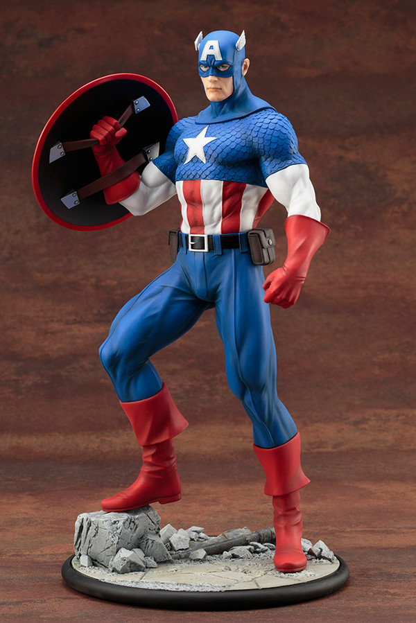 Captain America, Captain America, Kotobukiya, Pre-Painted, 1/6, 4934054093335