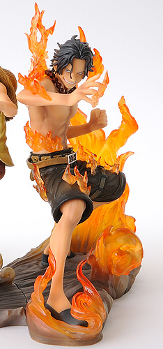 Ace Portgas D. (One Piece Portgas D. Ace), One Piece, Banpresto, Pre-Painted