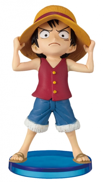 Luffy Monkey D. (One Piece World Collectable Figure Vol. 12 Luffy), One Piece, Banpresto, Pre-Painted