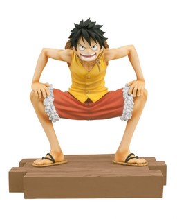 Luffy Monkey D. (Marineford Final Battle Monkey D. Luffy), One Piece, Banpresto, Pre-Painted, 1/8