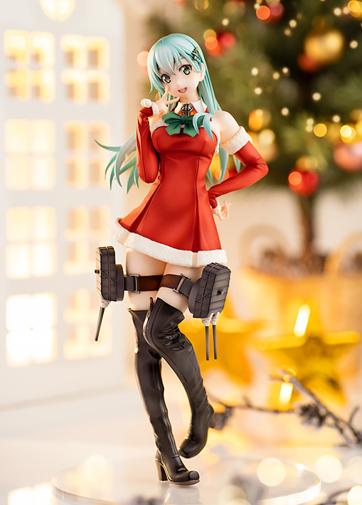 Suzuya (Xmas Mode), Kantai Collection ~Kan Colle~, Amakuni, Hobby Japan, Pre-Painted, 1/7, 4981932517032