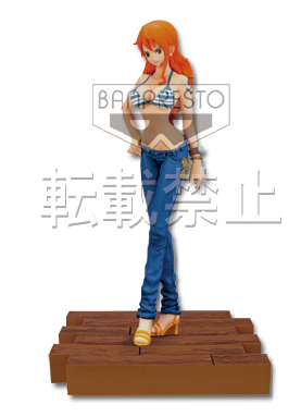 Nami, One Piece, Banpresto, Pre-Painted