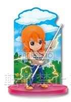 Nami (Card Stand Figure), One Piece, Banpresto, Pre-Painted