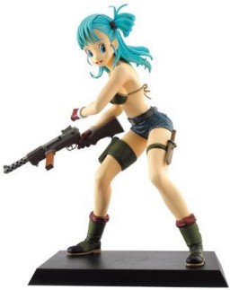 Bulma Briefs (Bulma), Dragon Ball, Banpresto, Pre-Painted, 1/8