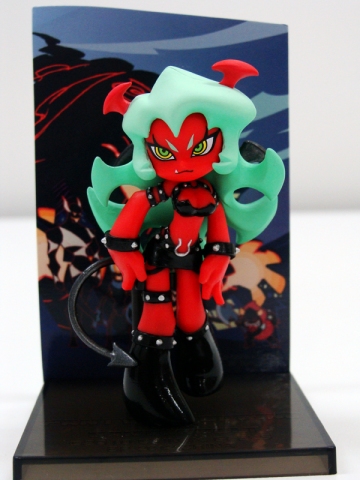Scanty (Card Stand Figure), Panty & Stocking With Garterbelt, Banpresto, Pre-Painted