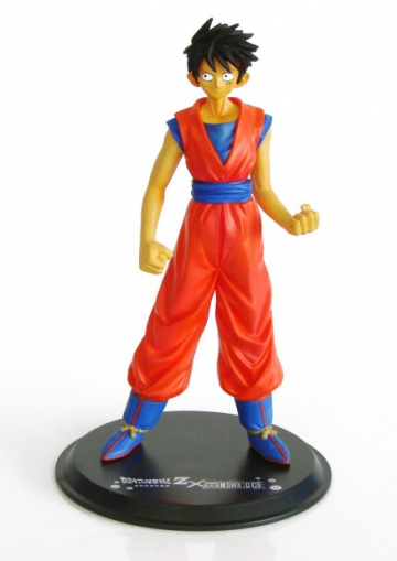 Luffy Monkey D. (Dragon Ball Z x One Piece Luffy D. Monkey), One Piece, Banpresto, Pre-Painted