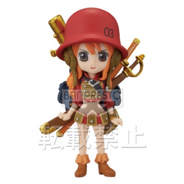 Nami, One Piece Film Z, Banpresto, Pre-Painted