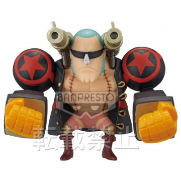 Franky, One Piece Film Z, Banpresto, Pre-Painted