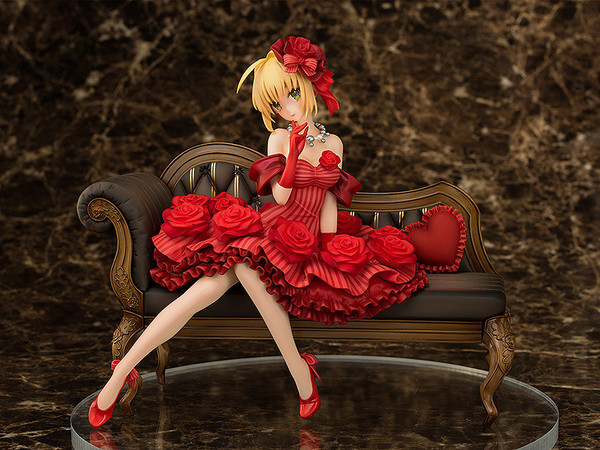 Nero Claudius (Idol Emperor), Fate/Extra, Aquamarine, Good Smile Company, Pre-Painted, 1/7, 4580416943192