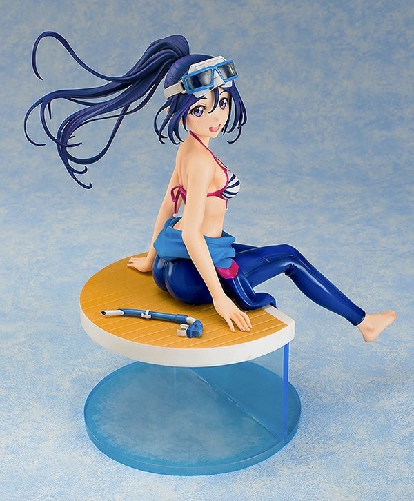 Matsuura Kanan (Blu-ray Jacket), Love Live! Sunshine!!, With Fans!, Good Smile Company, Pre-Painted, 1/7, 4580416940948