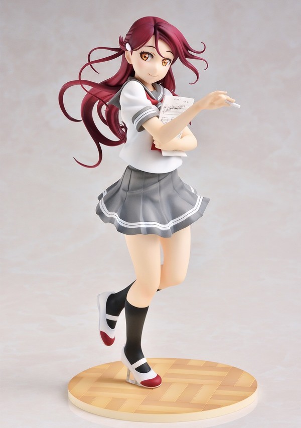 Sakurauchi Riko (Blu-ray Jacket), Love Live! Sunshine!!, With Fans!, Good Smile Company, Pre-Painted, 1/7, 4580416940665