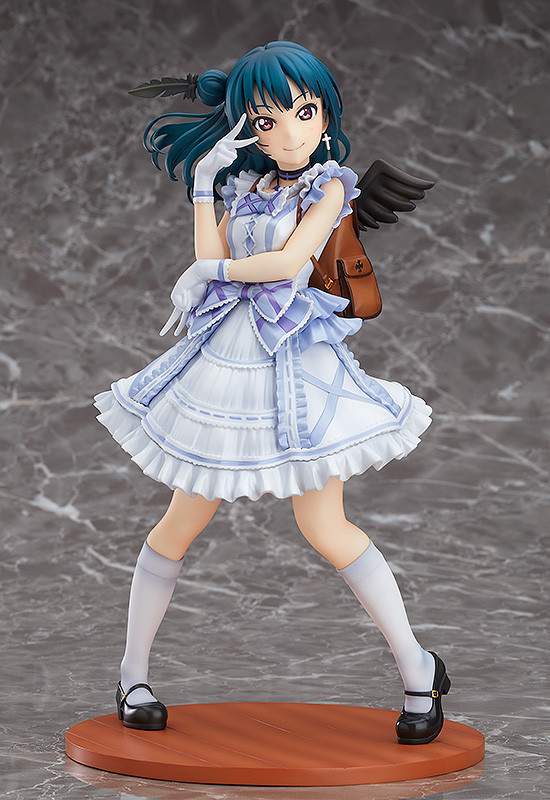 Tsushima Yoshiko (Blu-ray Jacket), Love Live! Sunshine!!, Good Smile Company, With Fans!, Pre-Painted, 1/7, 4580416940856
