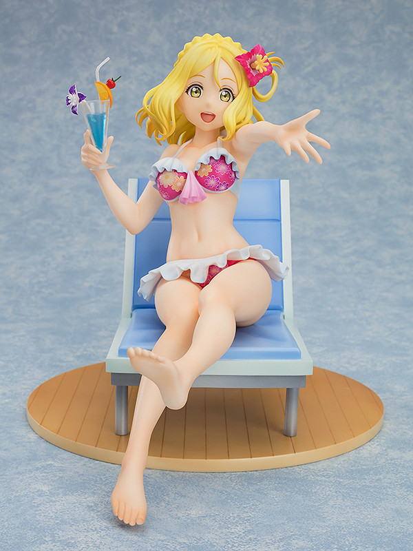 Ohara Mari (Blu-ray Jacket), Love Live! Sunshine!!, With Fans!, Good Smile Company, Pre-Painted, 1/7, 4580416940955