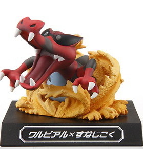 Krookodile (PWM-008 Waruvial), Pokemon: Best Wishes!, Banpresto, Pre-Painted