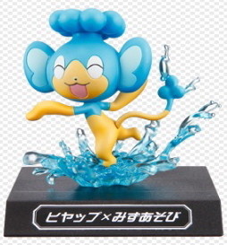 Panpour (PWM-011 Hiyappu), Pokemon: Best Wishes!, Banpresto, Pre-Painted