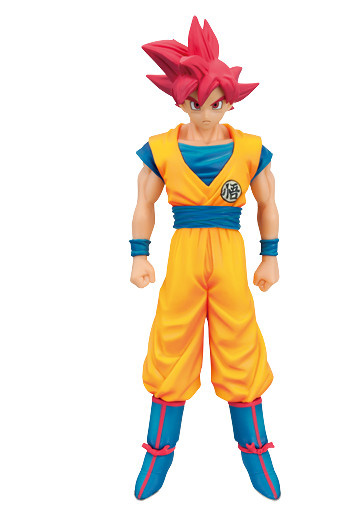 Son Goku (Son Goku SSJ God), Dragon Ball, Banpresto, Pre-Painted