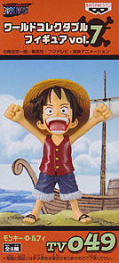 Luffy Monkey D. (Monkey D. Luffy), One Piece, Banpresto, Pre-Painted