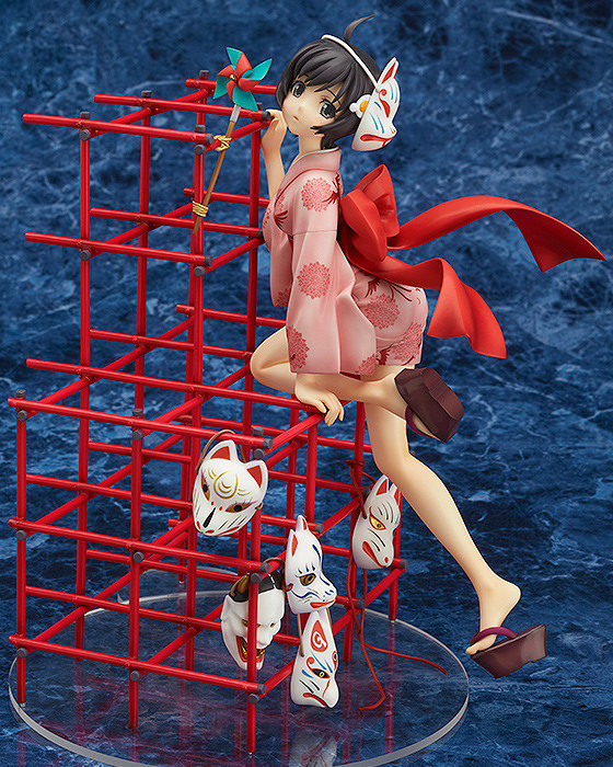 Araragi Tsukihi, Nisemonogatari, Good Smile Company, Pre-Painted, 1/8, 4571368442048