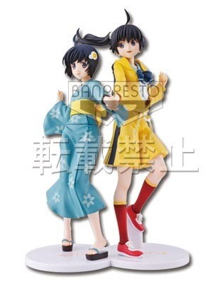 Araragi Karen, Araragi Tsukihi, Nisemonogatari, Banpresto, Pre-Painted