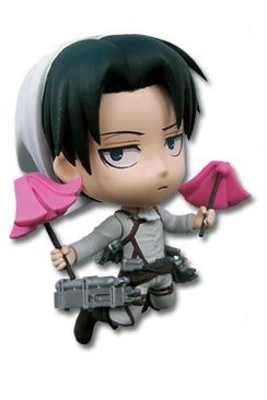 Levi (Cleaning Chibi Kyun-Chara), Shingeki No Kyojin, Banpresto, Pre-Painted