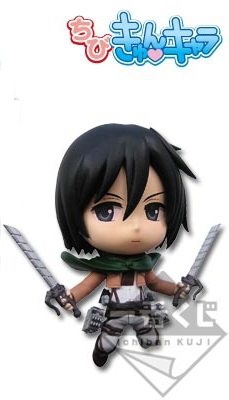 Mikasa Ackerman (Chibi Kyun-Chara), Shingeki No Kyojin, Banpresto, Pre-Painted