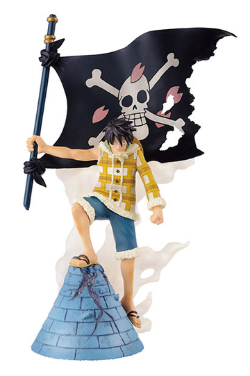 Luffy Monkey D. (Monkey D. Luffy), One Piece, Banpresto, Pre-Painted