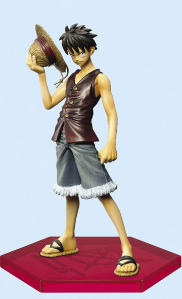Luffy Monkey D. (Monkey D. Luffy), One Piece, Banpresto, Pre-Painted, 1/8