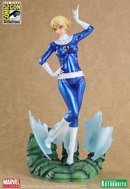 Invisible Woman, Fantastic Four, Kotobukiya, Pre-Painted, 1/7