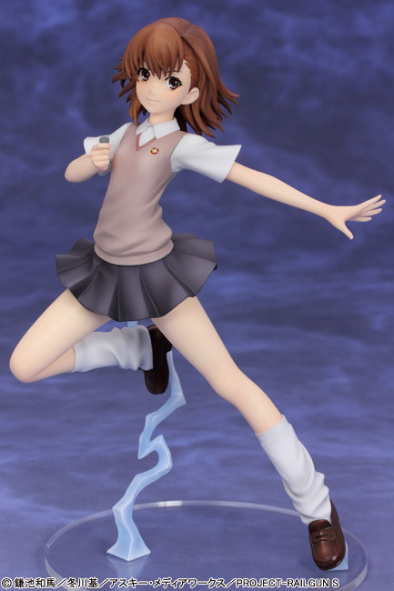 Misaka Mikoto, To Aru Kagaku No Railgun S, Griffon Enterprises, Pre-Painted, 1/8, 4582221156309