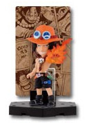 Ace Portgas D. (Portgas D Ace Card Stand Figure), One Piece, Banpresto, Pre-Painted