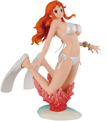 Nami, One Piece, Banpresto, Pre-Painted