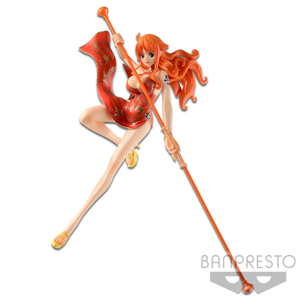 Nami, One Piece, Banpresto, Pre-Painted