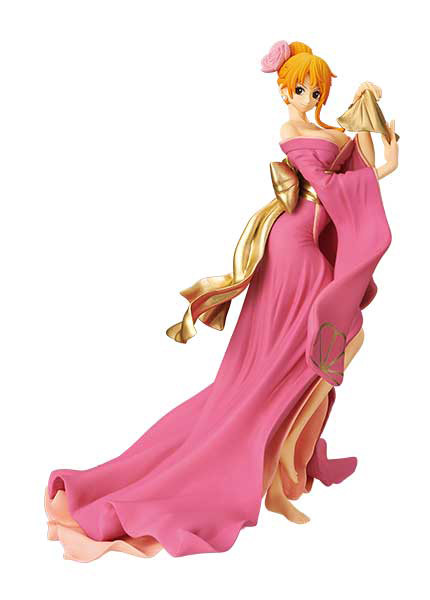 Nami (Pink), One Piece, Banpresto, Pre-Painted