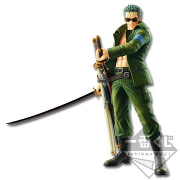 Zoro Roronoa (Roronoa Zoro), One Piece, Banpresto, Pre-Painted