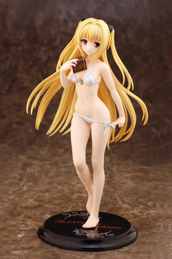 Konjiki no Yami (White Swimsuit), To LOVEru Darkness, Alphamax, Pre-Painted, 1/7, 4562283271349