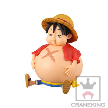 Luffy Monkey D. (One Piece World Collectable Figure -Style Up- Fat Luffy), One Piece, Banpresto, Pre-Painted