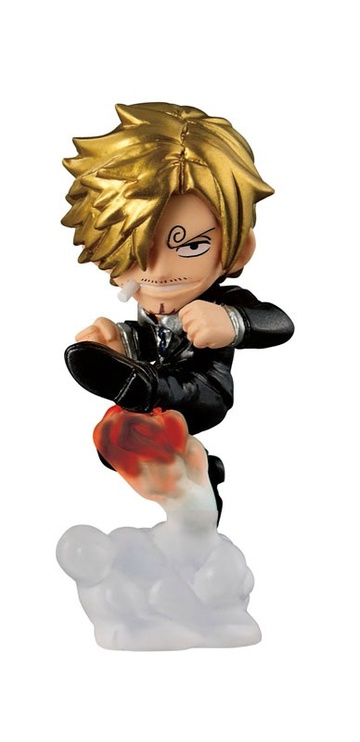 Sanji (Shiny Color Desktop Figure), One Piece, Banpresto, Pre-Painted