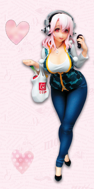 Sonico (Anniversary, Blue), SoniComi (Super Sonico), FuRyu, Pre-Painted