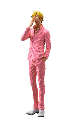 Sanji (Special Color Pink), One Piece, Banpresto, Pre-Painted