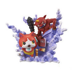 Jibanyan, Akaoni (Jibanyan & Akaoni), Youkai Watch, Banpresto, Pre-Painted