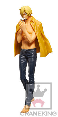 Sanji (Black), One Piece, Banpresto, Pre-Painted