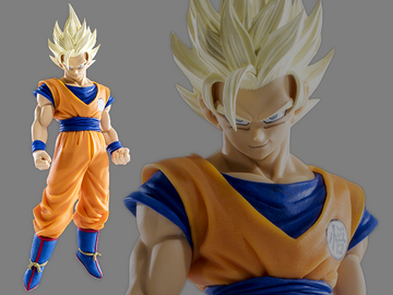 Goku Son (SCultures Zoukei Tenkaichi Budoukai 6 Son Goku SSJ2), Dragon Ball Z (Original), Banpresto, Pre-Painted