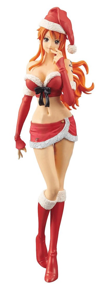Nami (Christmas Style), One Piece, Banpresto, Pre-Painted